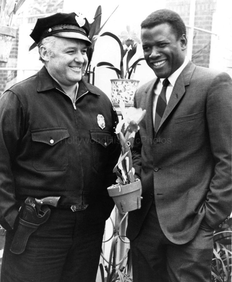 Sidney Poitier 1967 11 With Rod Steiger on the set of In the Heat of the Night.jpg